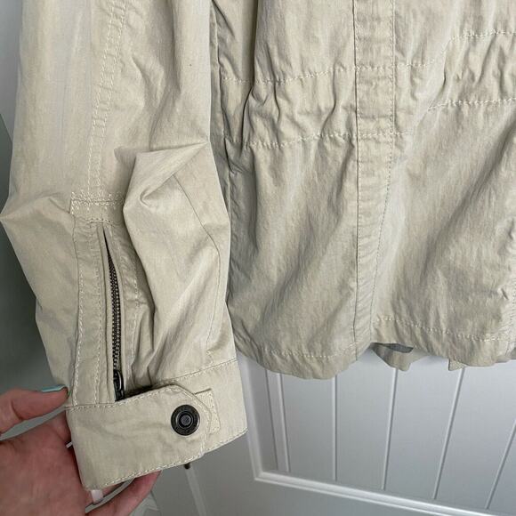 NWT‎ Camel Active Beige Mens Pocketed Vented Long Sleeve Safari Jacket GB 48/XL - Picture 11 of 13